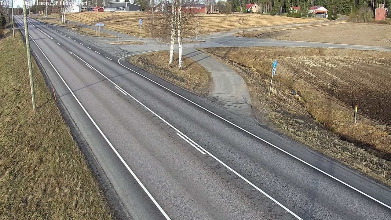 Weather Camera Image Road 86 Oulainen, Piipsjärvi, Oulainen, Pohjois-Pohjanmaa