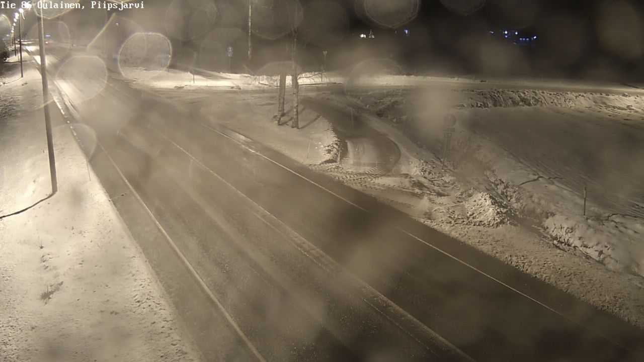 Kelikamerat Kuva Tie 86 Oulainen, Piipsjärvi, Oulainen, Pohjois-Pohjanmaa