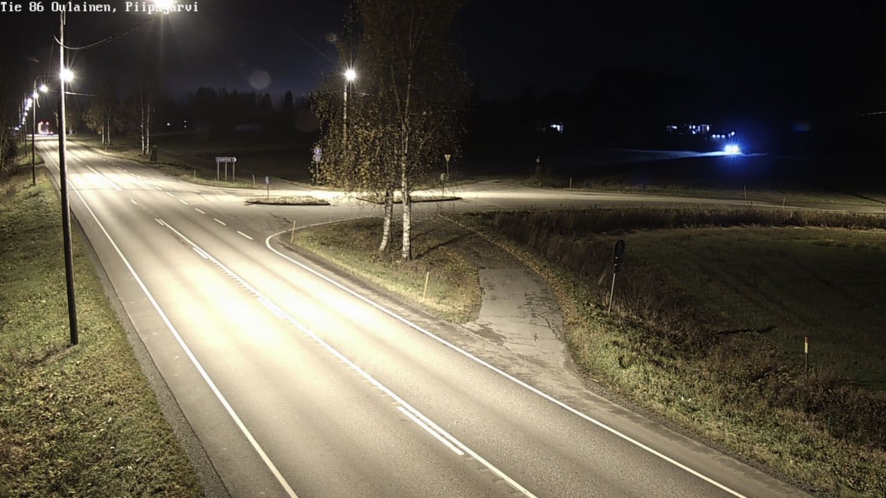 Kelikamerat Kuva Tie 86 Oulainen, Piipsjärvi, Oulainen, Pohjois-Pohjanmaa