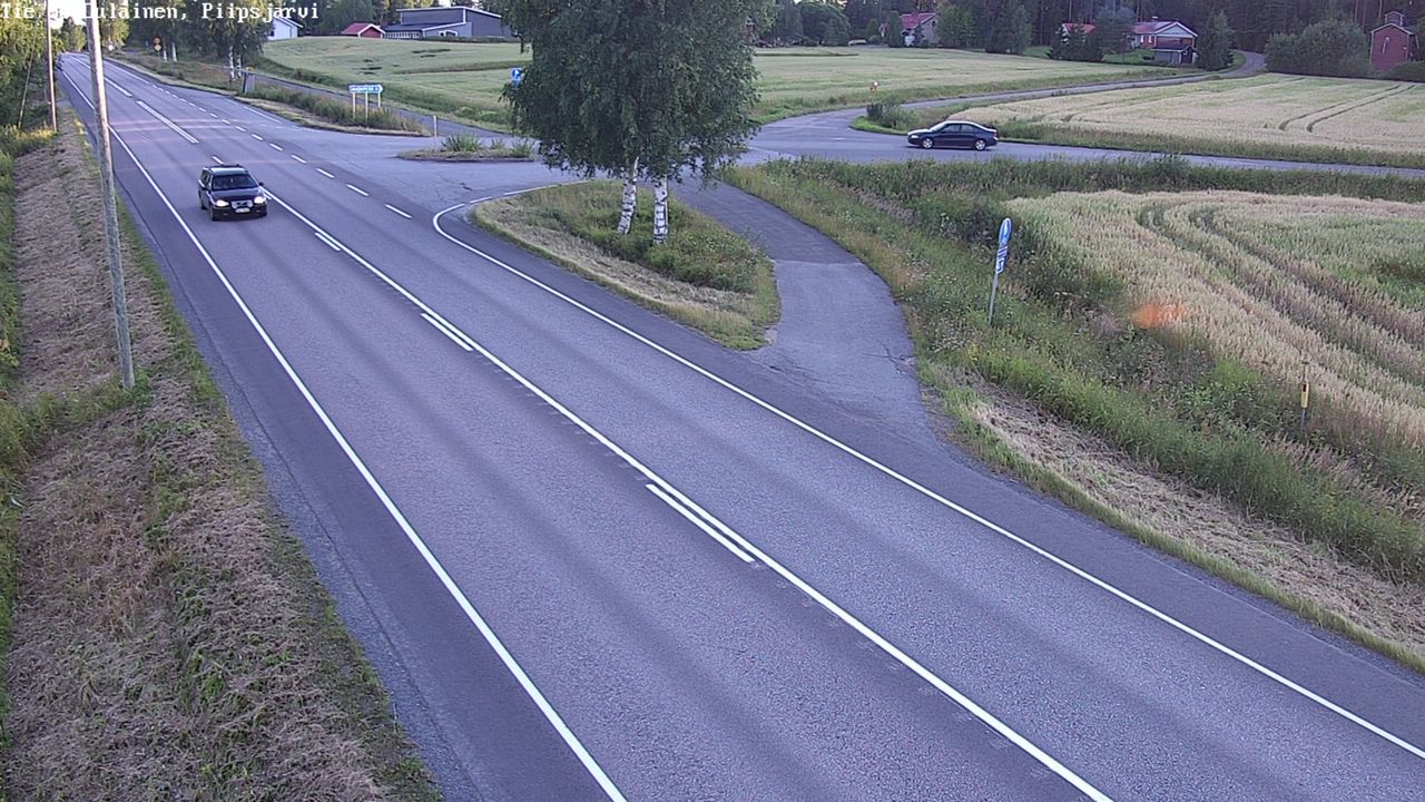 Kelikamerat Kuva Tie 86 Oulainen, Piipsjärvi, Oulainen, Pohjois-Pohjanmaa