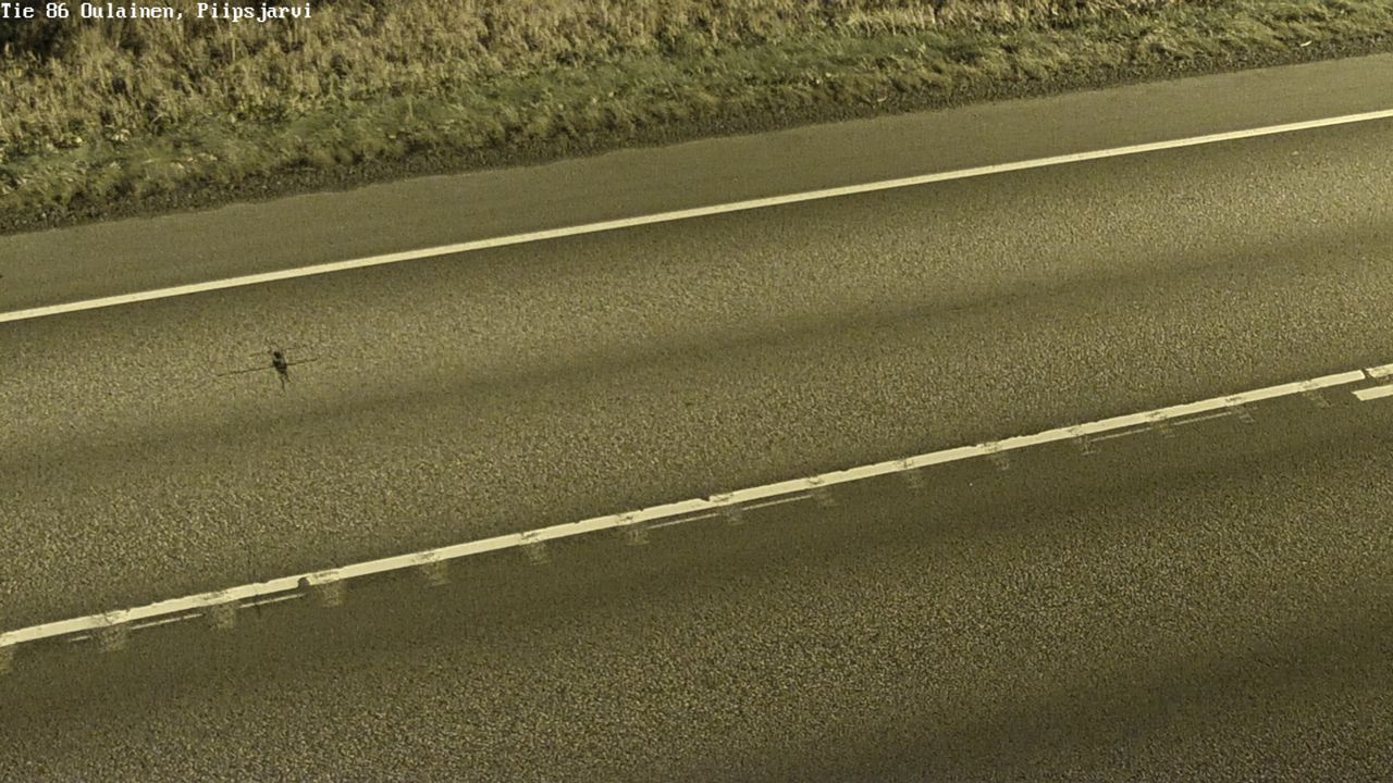 Kelikamerat Kuva Tie 86 Oulainen, Piipsjärvi, Oulainen, Pohjois-Pohjanmaa