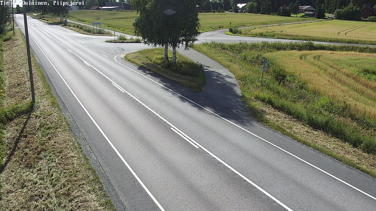 Kelikamerat Kuva Tie 86 Oulainen, Piipsjärvi, Oulainen, Pohjois-Pohjanmaa