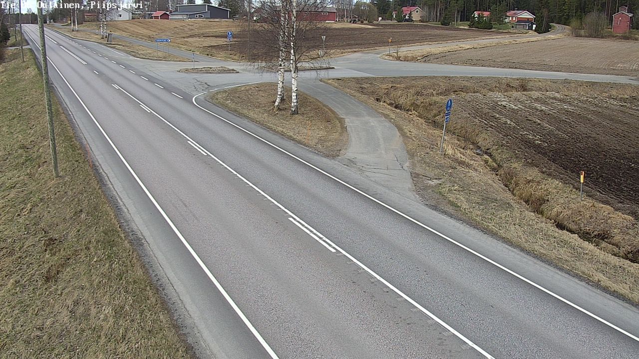Kelikamerat Kuva Tie 86 Oulainen, Piipsjärvi, Oulainen, Pohjois-Pohjanmaa