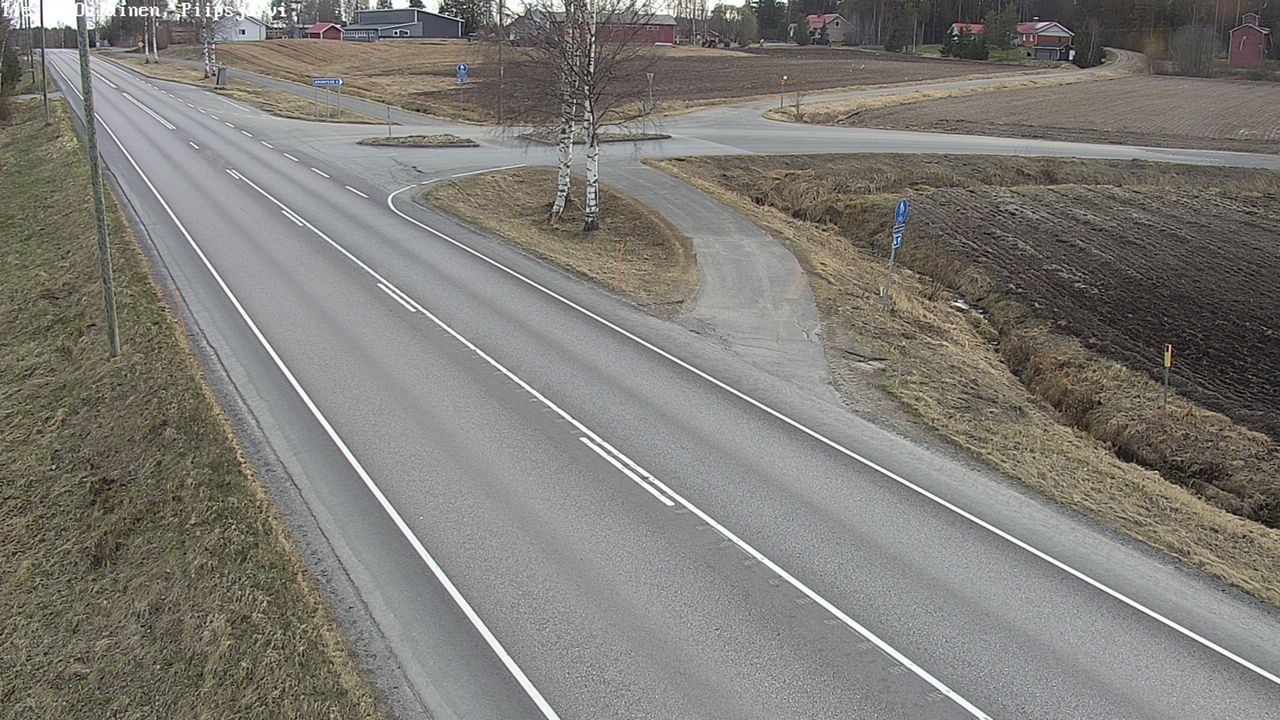 Weather Camera Image Road 86 Oulainen, Piipsjärvi, Oulainen, Pohjois-Pohjanmaa