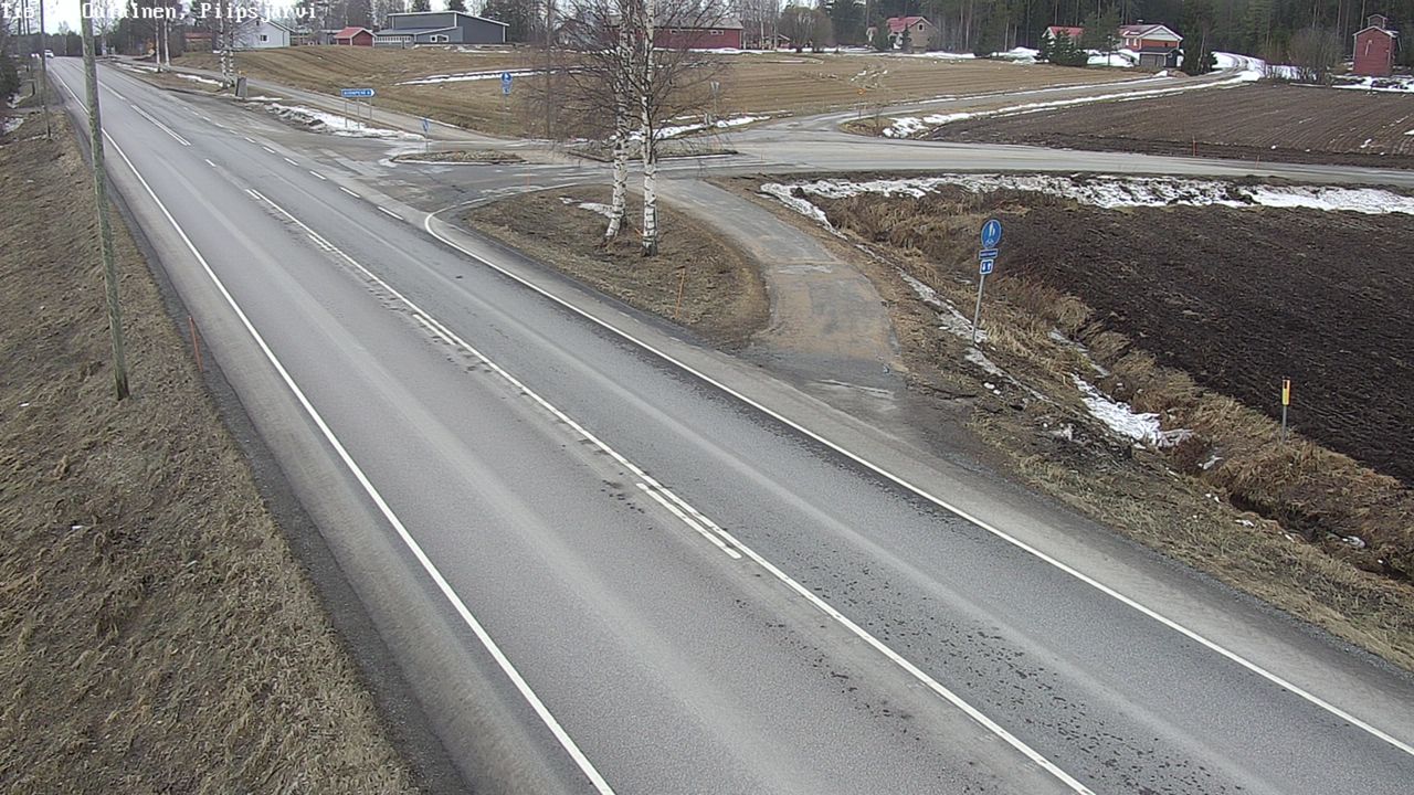 Kelikamerat Kuva Tie 86 Oulainen, Piipsjärvi, Oulainen, Pohjois-Pohjanmaa