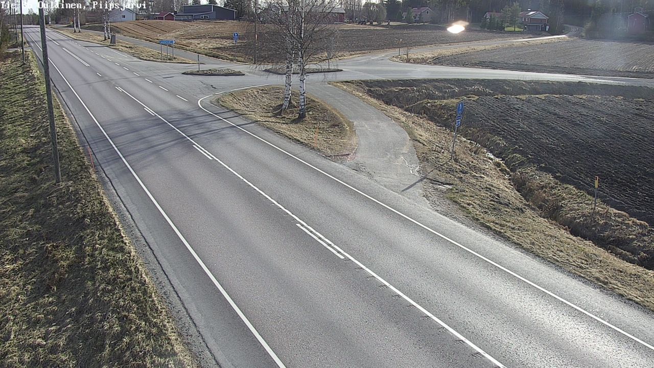 Weather Camera Image Road 86 Oulainen, Piipsjärvi, Oulainen, Pohjois-Pohjanmaa