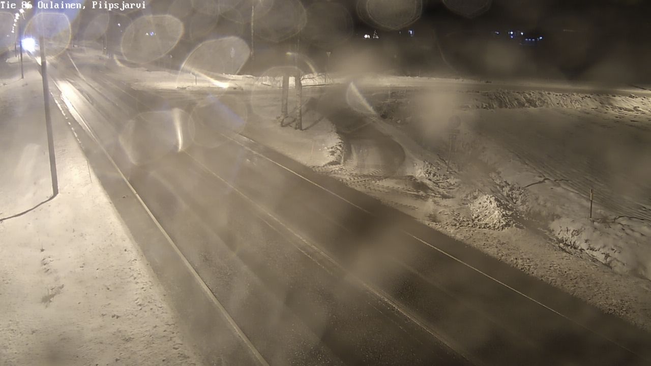 Kelikamerat Kuva Tie 86 Oulainen, Piipsjärvi, Oulainen, Pohjois-Pohjanmaa