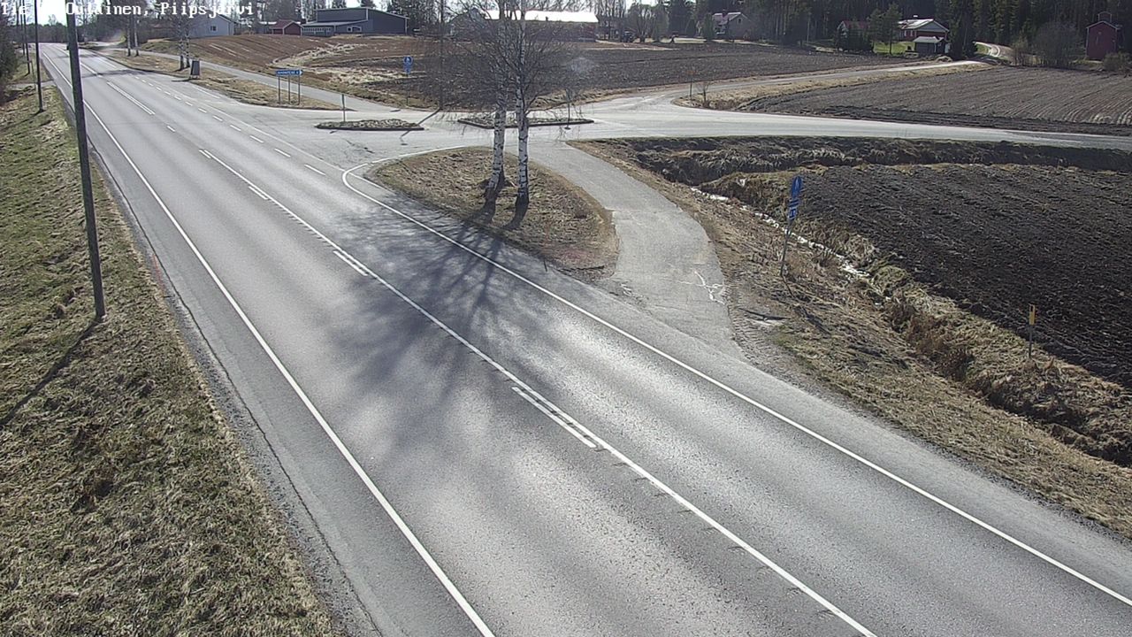 Weather Camera Image Road 86 Oulainen, Piipsjärvi, Oulainen, Pohjois-Pohjanmaa