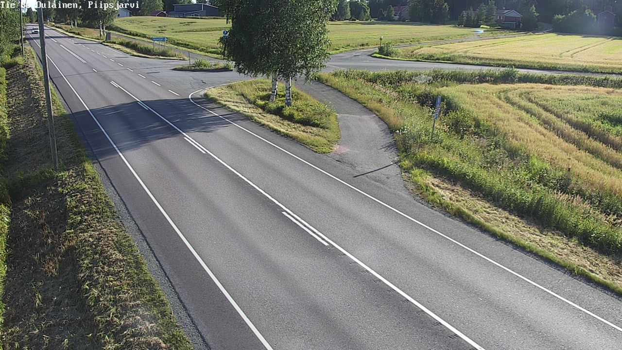 Kelikamerat Kuva Tie 86 Oulainen, Piipsjärvi, Oulainen, Pohjois-Pohjanmaa