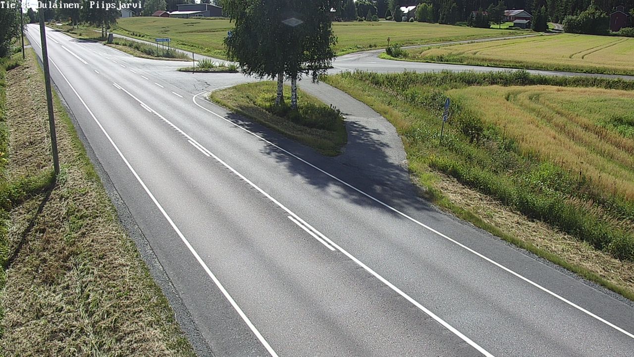 Kelikamerat Kuva Tie 86 Oulainen, Piipsjärvi, Oulainen, Pohjois-Pohjanmaa