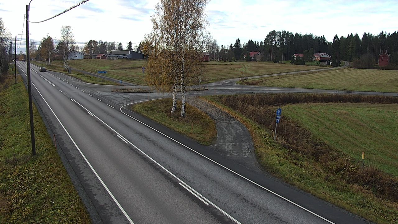 Kelikamerat Kuva Tie 86 Oulainen, Piipsjärvi, Oulainen, Pohjois-Pohjanmaa