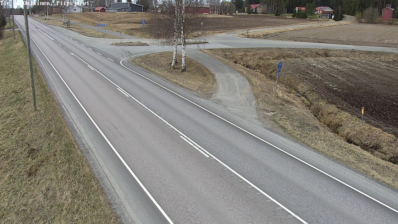 Kelikamerat Kuva Tie 86 Oulainen, Piipsjärvi, Oulainen, Pohjois-Pohjanmaa