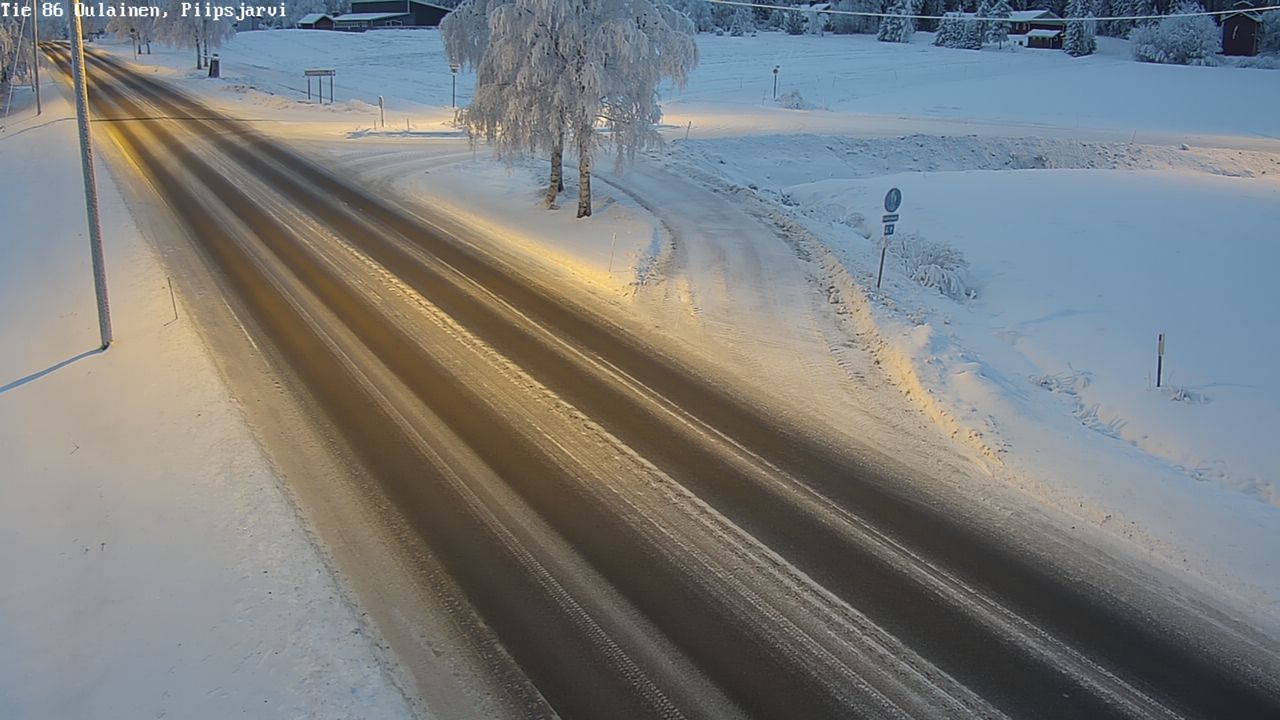 Kelikamerat Kuva Tie 86 Oulainen, Piipsjärvi, Oulainen, Pohjois-Pohjanmaa