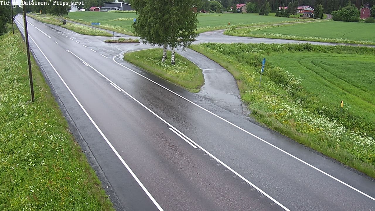 Kelikamerat Kuva Tie 86 Oulainen, Piipsjärvi, Oulainen, Pohjois-Pohjanmaa