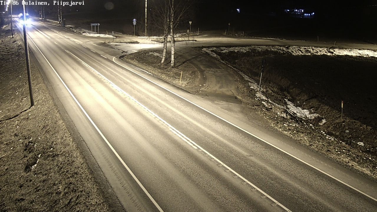 Kelikamerat Kuva Tie 86 Oulainen, Piipsjärvi, Oulainen, Pohjois-Pohjanmaa