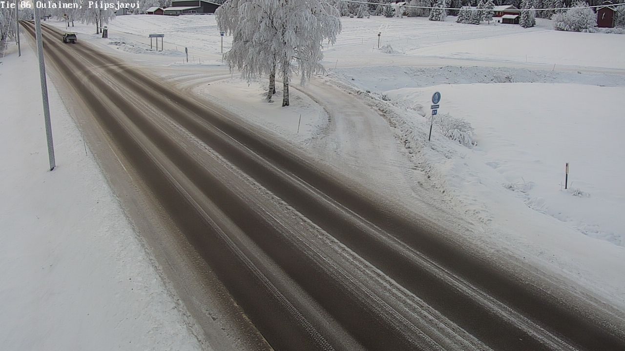 Kelikamerat Kuva Tie 86 Oulainen, Piipsjärvi, Oulainen, Pohjois-Pohjanmaa