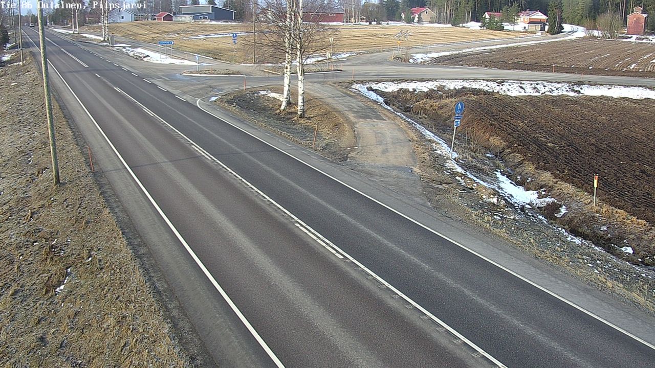 Kelikamerat Kuva Tie 86 Oulainen, Piipsjärvi, Oulainen, Pohjois-Pohjanmaa