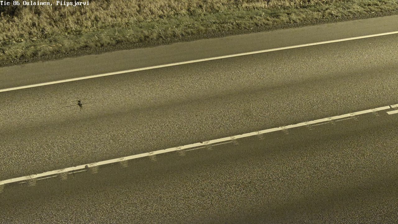 Kelikamerat Kuva Tie 86 Oulainen, Piipsjärvi, Oulainen, Pohjois-Pohjanmaa