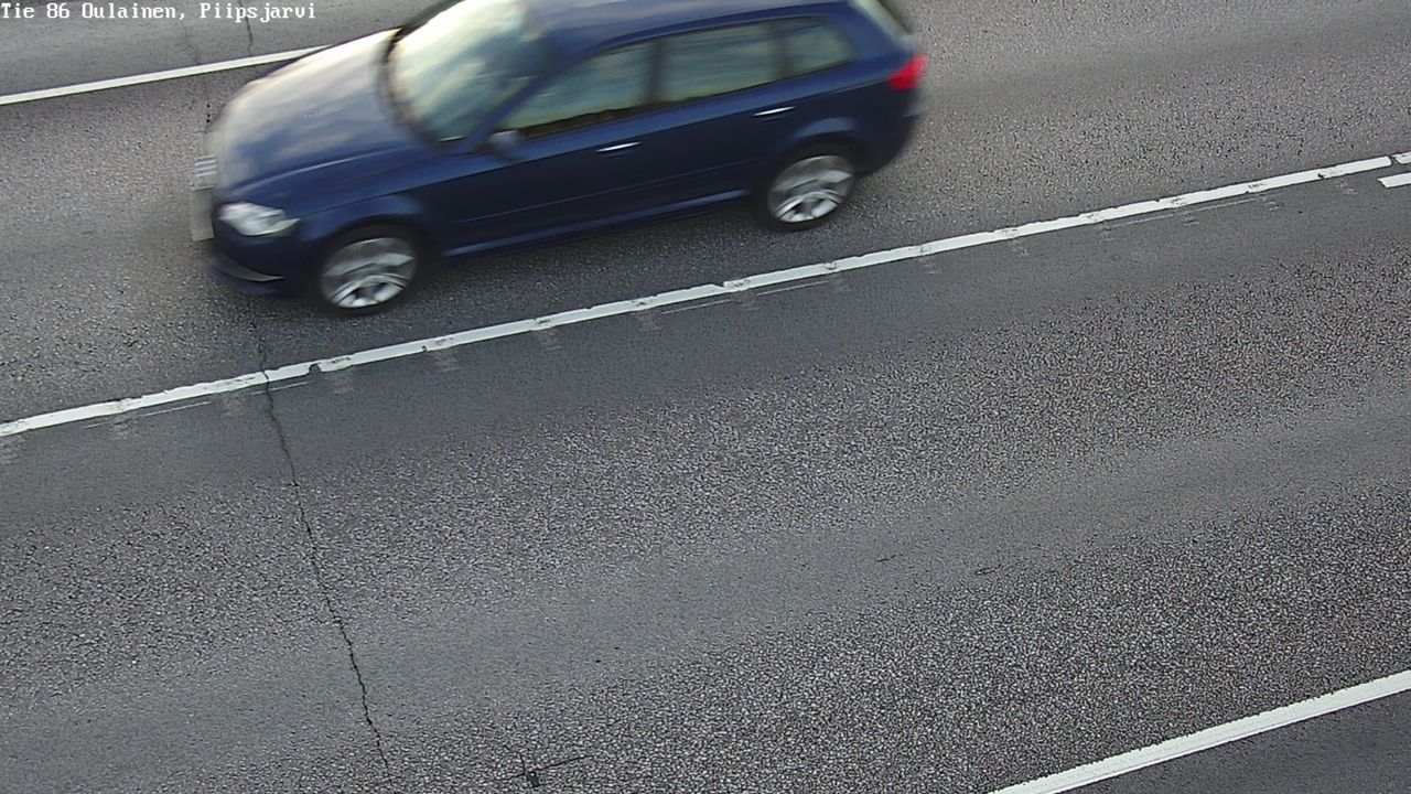 Weather Camera Image Road 86 Oulainen, Piipsjärvi, Oulainen, Pohjois-Pohjanmaa