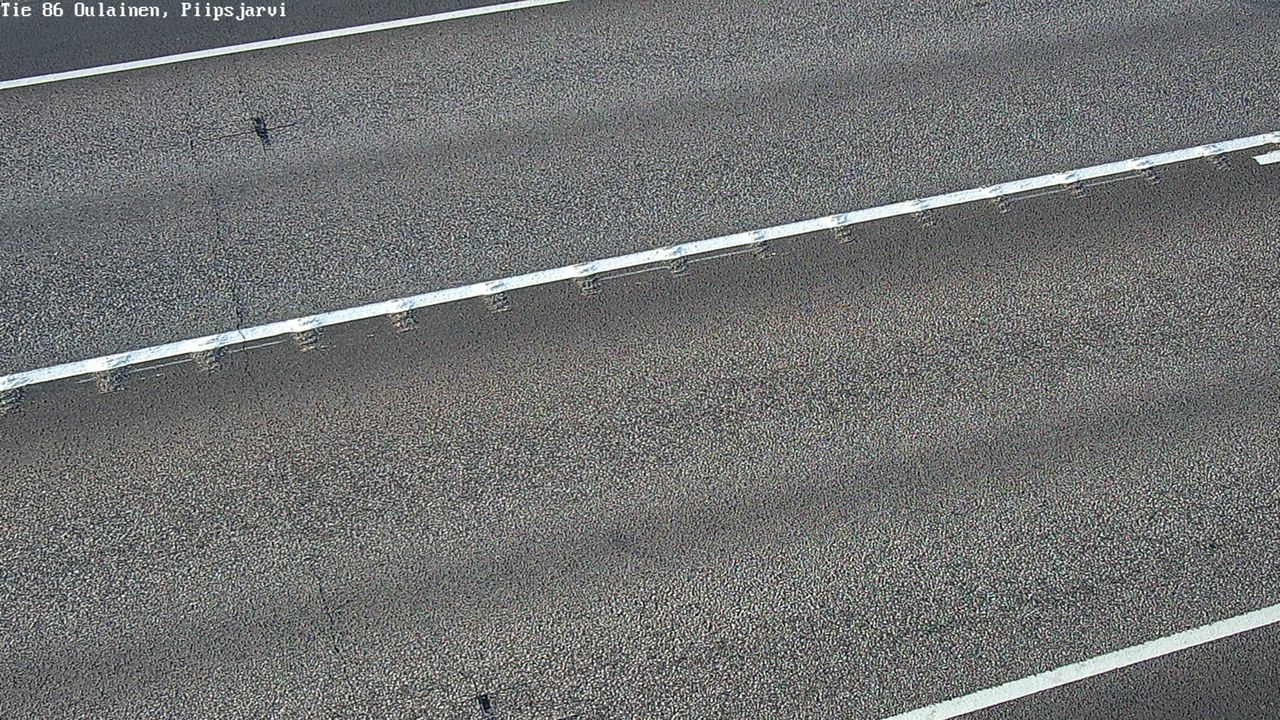 Weather Camera Image Väg 86 Oulais, Piipsjärvi, Oulainen, Pohjois-Pohjanmaa