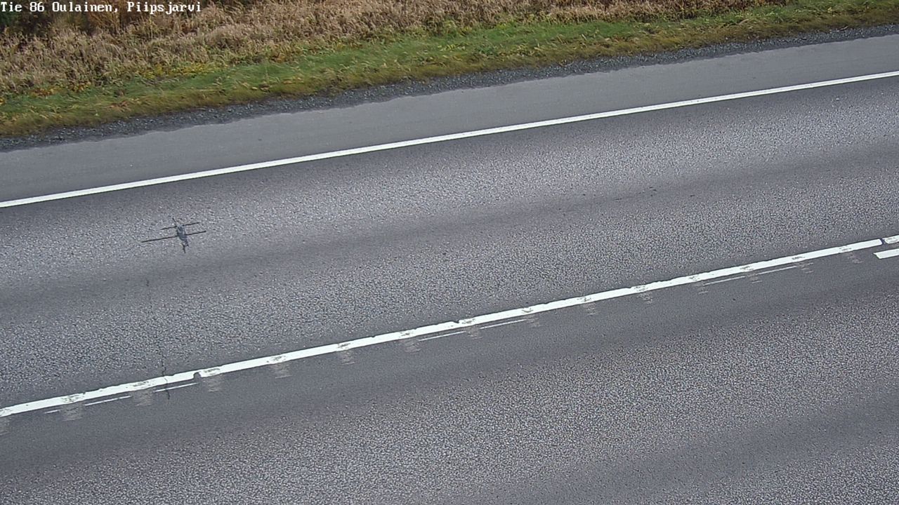 Kelikamerat Kuva Tie 86 Oulainen, Piipsjärvi, Oulainen, Pohjois-Pohjanmaa