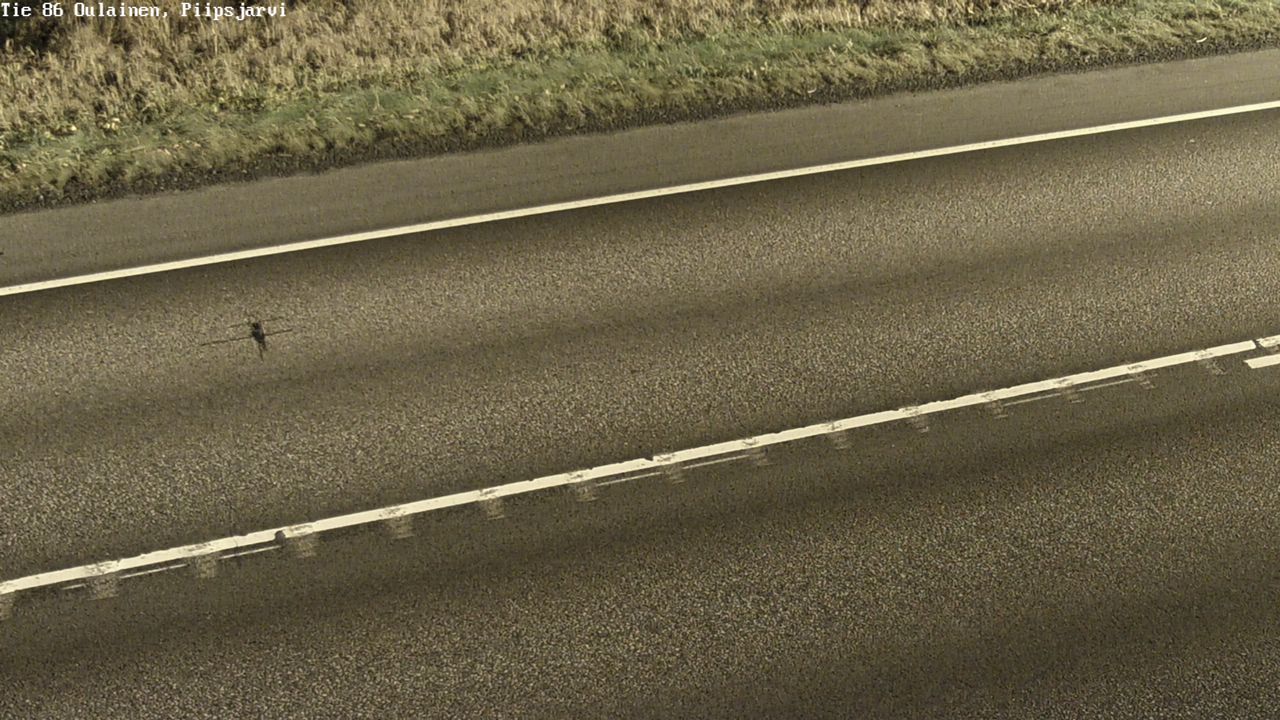 Kelikamerat Kuva Tie 86 Oulainen, Piipsjärvi, Oulainen, Pohjois-Pohjanmaa