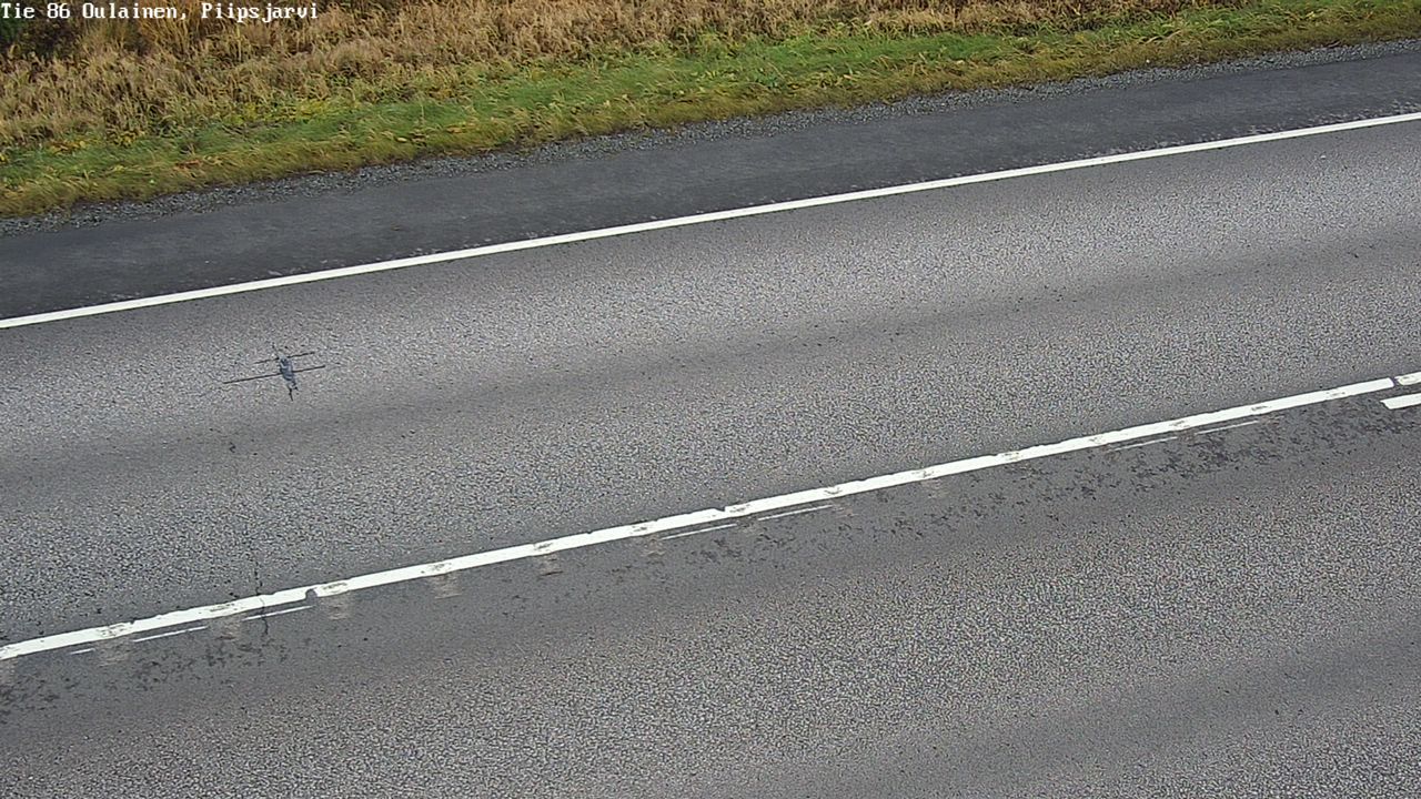 Kelikamerat Kuva Tie 86 Oulainen, Piipsjärvi, Oulainen, Pohjois-Pohjanmaa