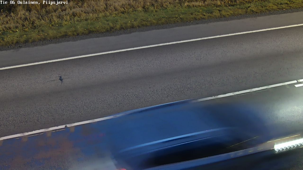 Kelikamerat Kuva Tie 86 Oulainen, Piipsjärvi, Oulainen, Pohjois-Pohjanmaa