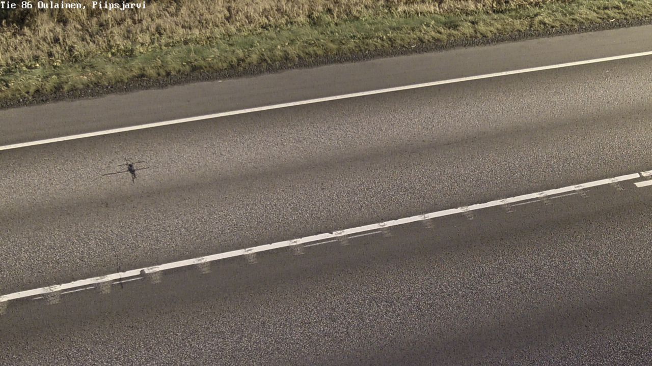Kelikamerat Kuva Tie 86 Oulainen, Piipsjärvi, Oulainen, Pohjois-Pohjanmaa