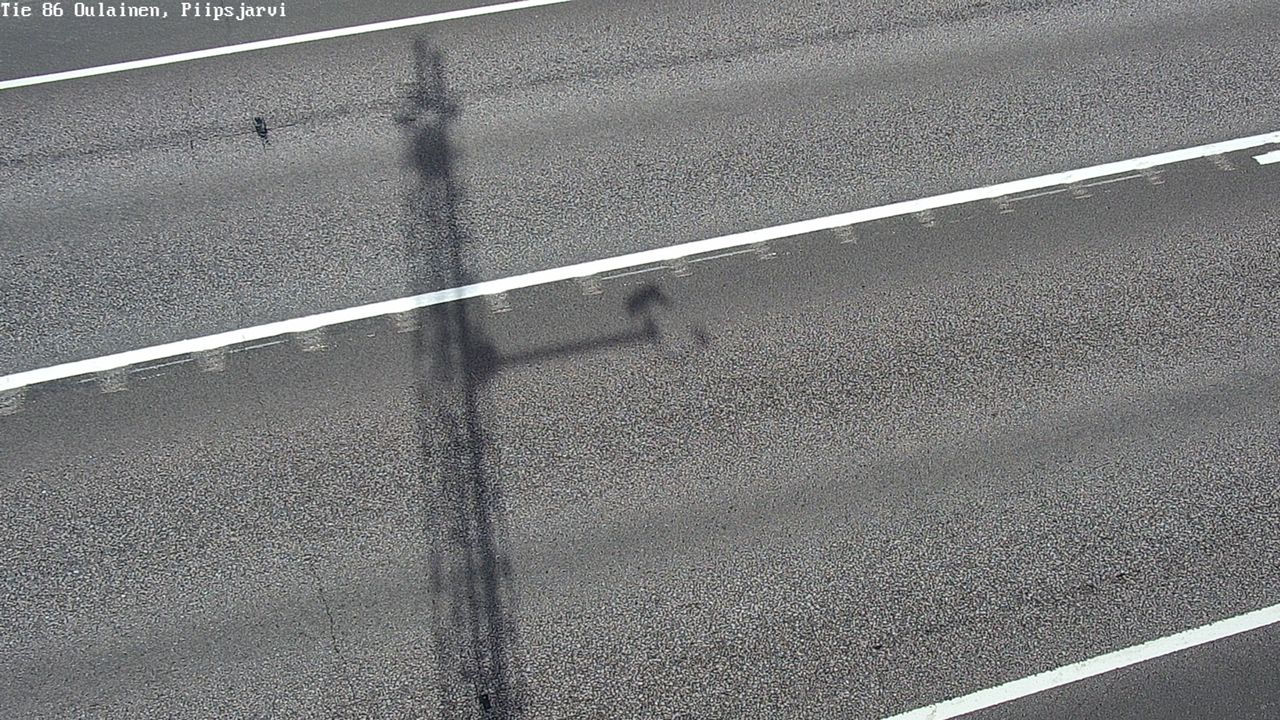 Weather Camera Image Väg 86 Oulais, Piipsjärvi, Oulainen, Pohjois-Pohjanmaa