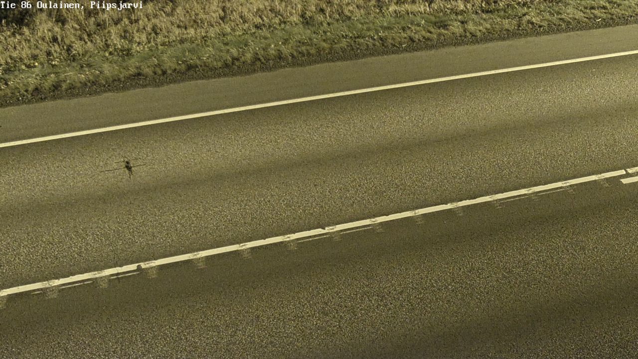 Kelikamerat Kuva Tie 86 Oulainen, Piipsjärvi, Oulainen, Pohjois-Pohjanmaa