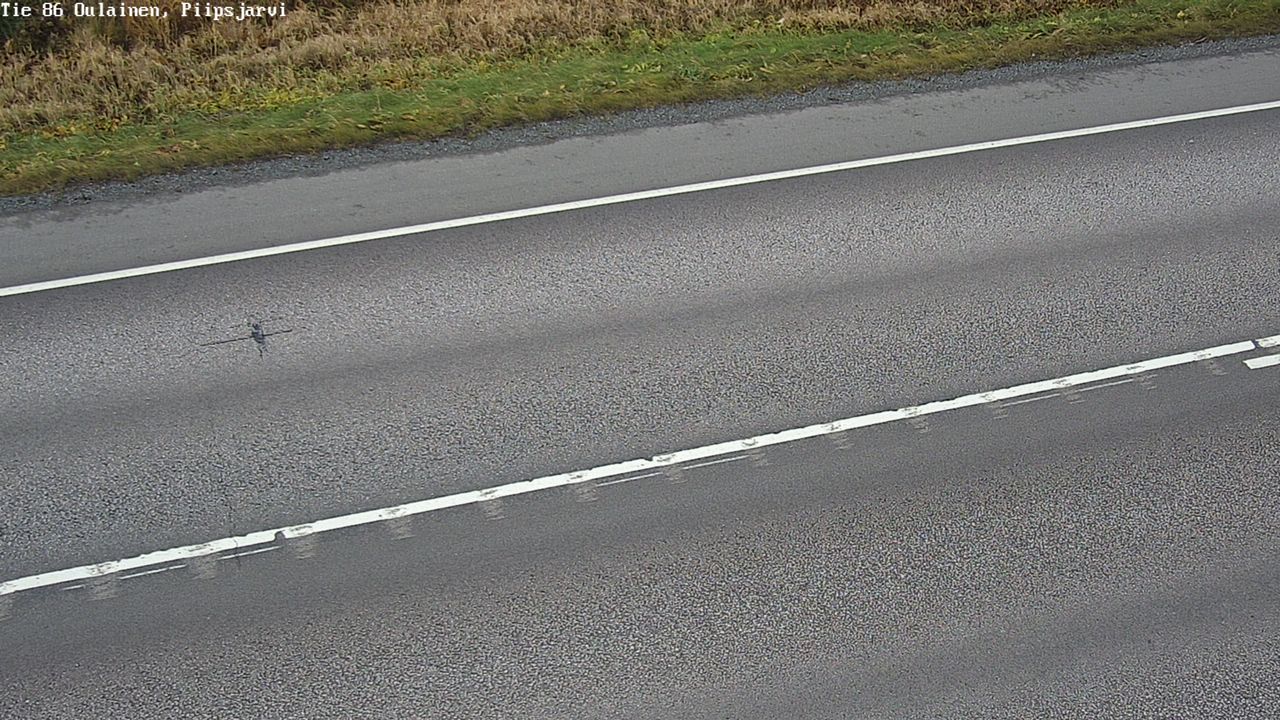Kelikamerat Kuva Tie 86 Oulainen, Piipsjärvi, Oulainen, Pohjois-Pohjanmaa