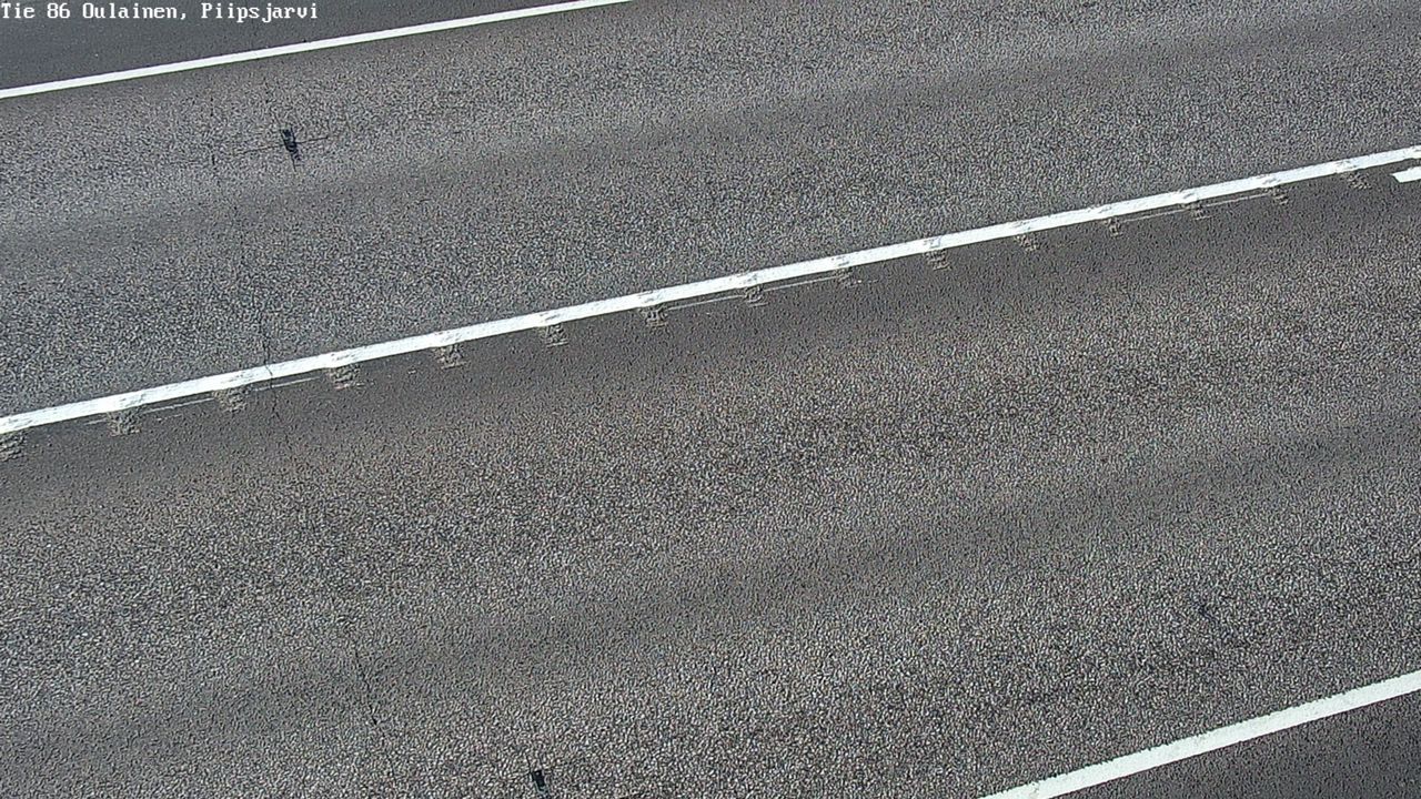 Weather Camera Image Väg 86 Oulais, Piipsjärvi, Oulainen, Pohjois-Pohjanmaa