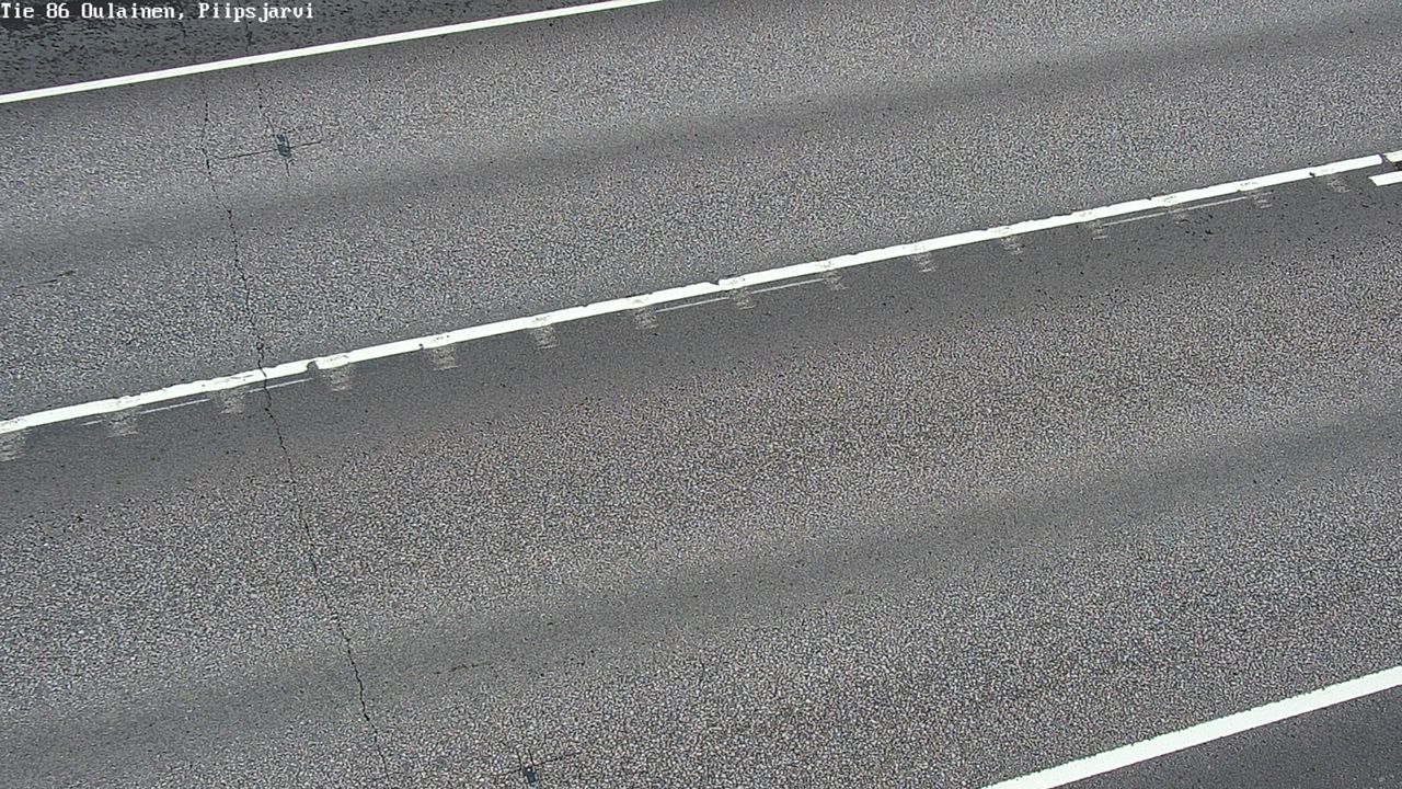 Weather Camera Image Väg 86 Oulais, Piipsjärvi, Oulainen, Pohjois-Pohjanmaa