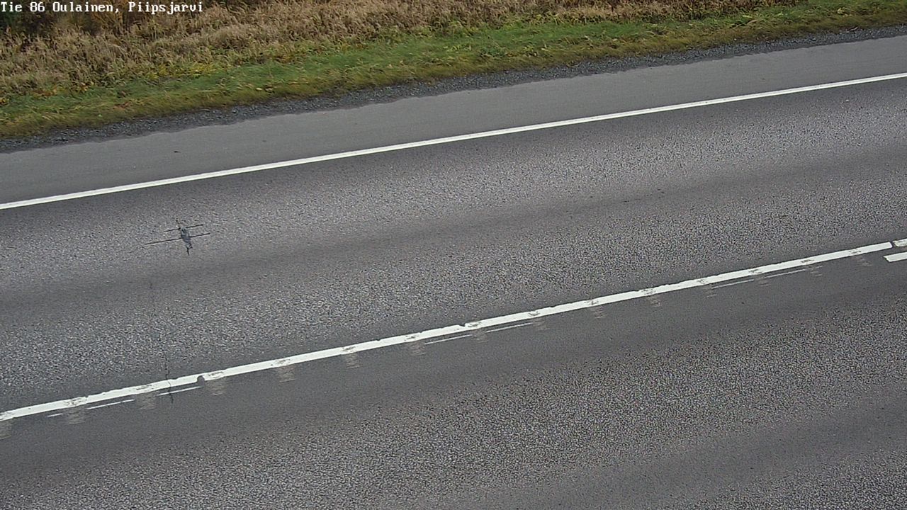 Kelikamerat Kuva Tie 86 Oulainen, Piipsjärvi, Oulainen, Pohjois-Pohjanmaa