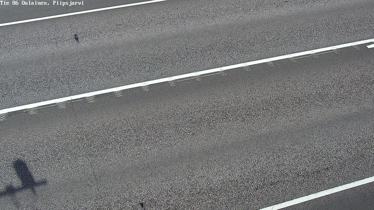 Weather Camera Image Väg 86 Oulais, Piipsjärvi, Oulainen, Pohjois-Pohjanmaa