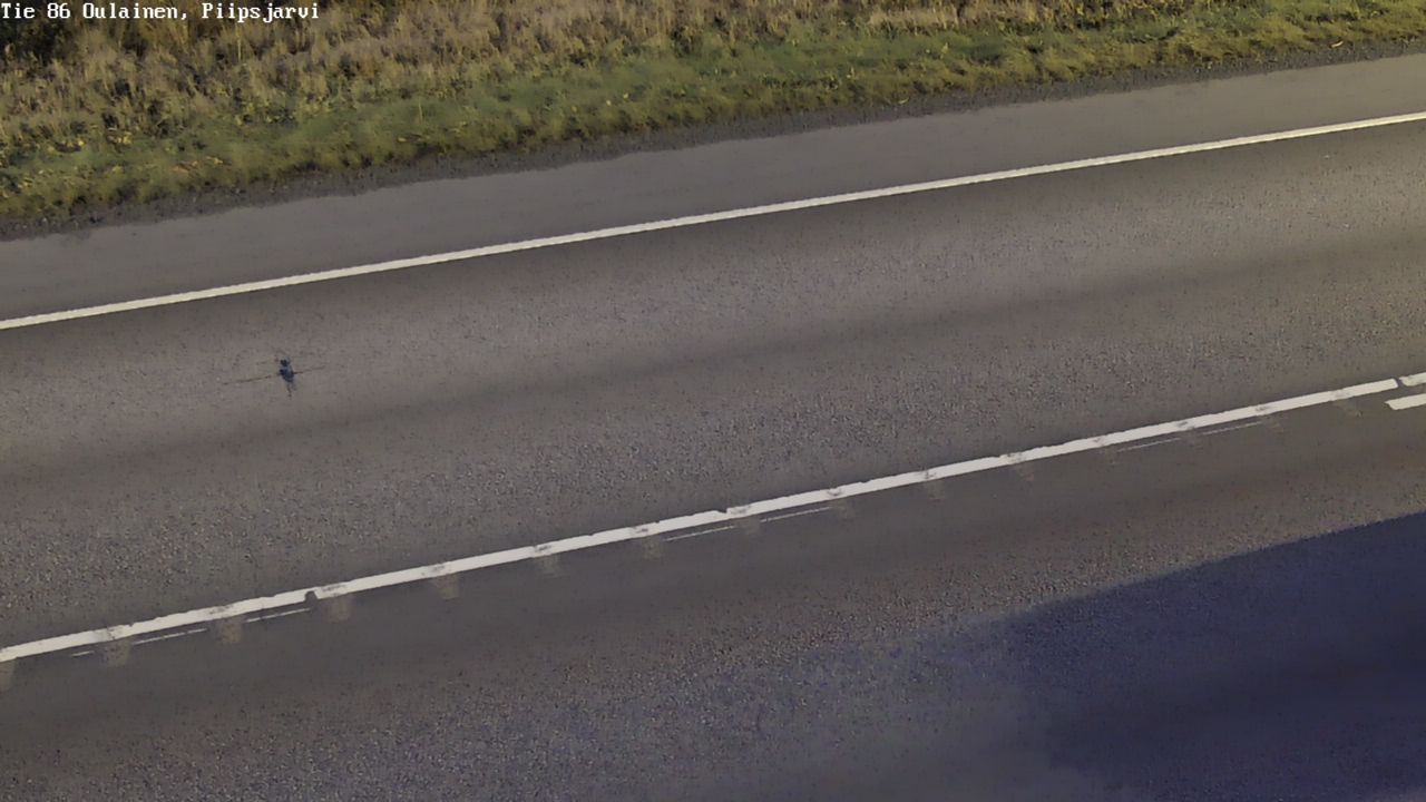 Kelikamerat Kuva Tie 86 Oulainen, Piipsjärvi, Oulainen, Pohjois-Pohjanmaa