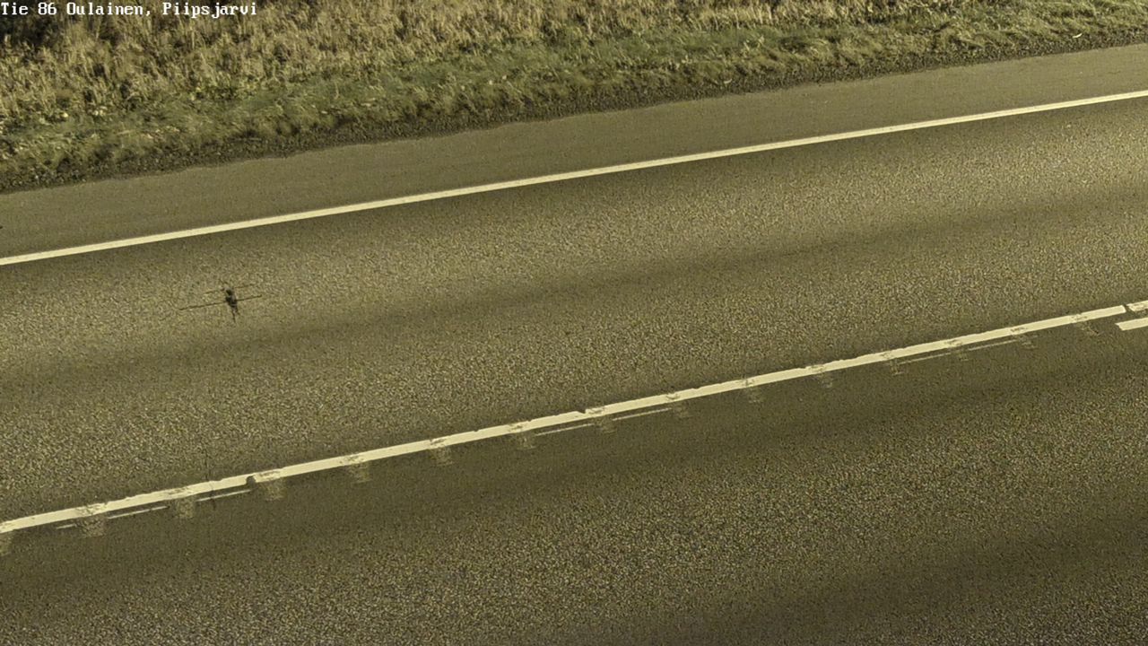 Kelikamerat Kuva Tie 86 Oulainen, Piipsjärvi, Oulainen, Pohjois-Pohjanmaa