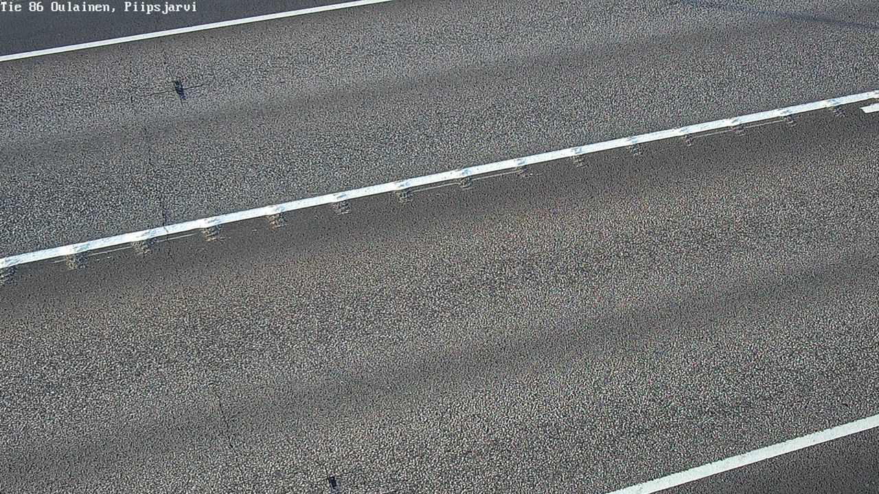 Weather Camera Image Väg 86 Oulais, Piipsjärvi, Oulainen, Pohjois-Pohjanmaa