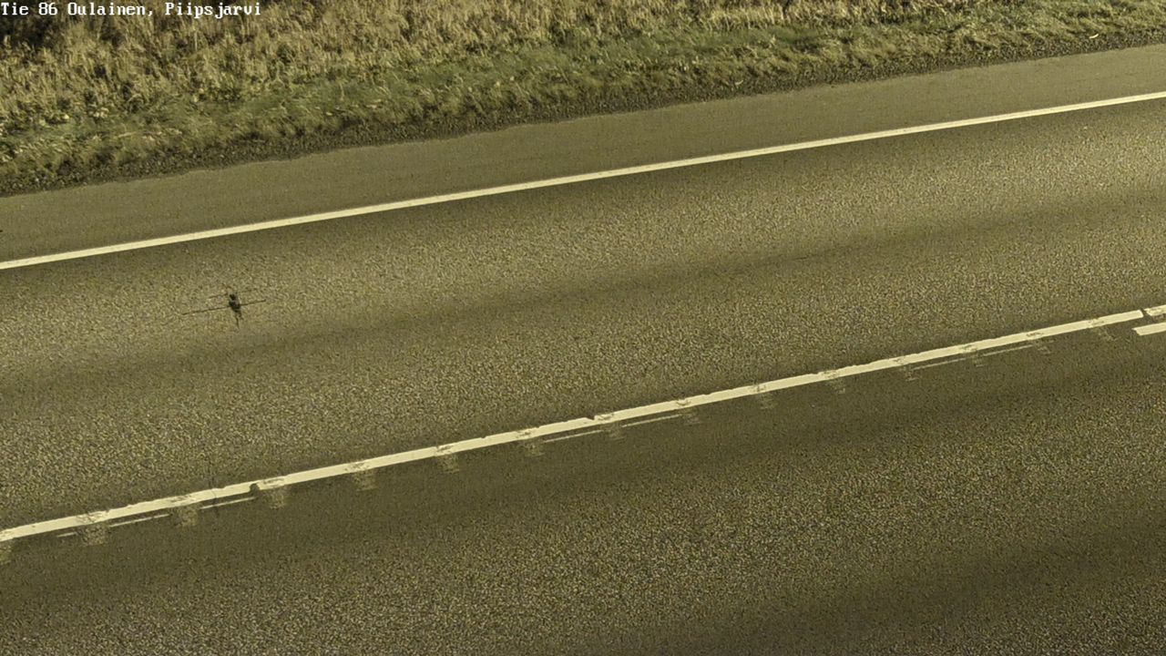 Kelikamerat Kuva Tie 86 Oulainen, Piipsjärvi, Oulainen, Pohjois-Pohjanmaa