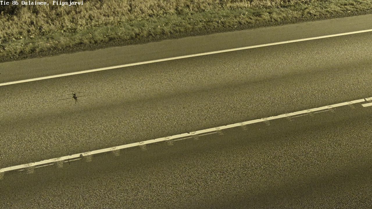 Kelikamerat Kuva Tie 86 Oulainen, Piipsjärvi, Oulainen, Pohjois-Pohjanmaa