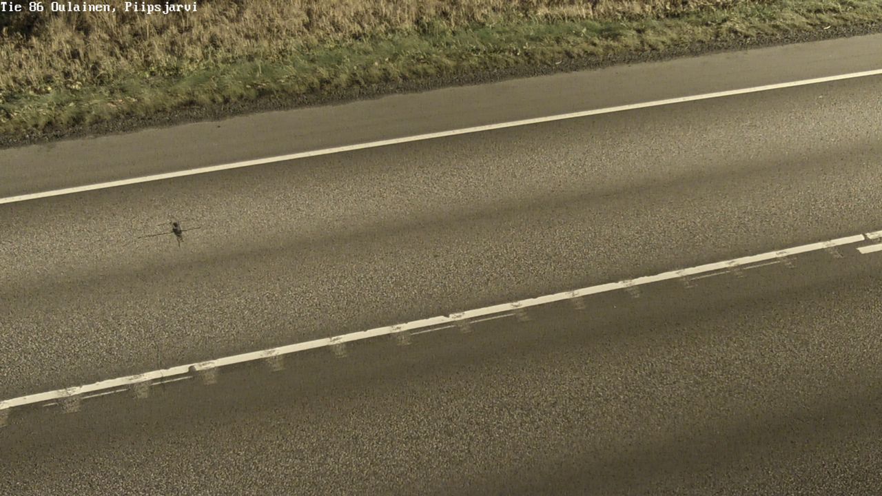 Kelikamerat Kuva Tie 86 Oulainen, Piipsjärvi, Oulainen, Pohjois-Pohjanmaa