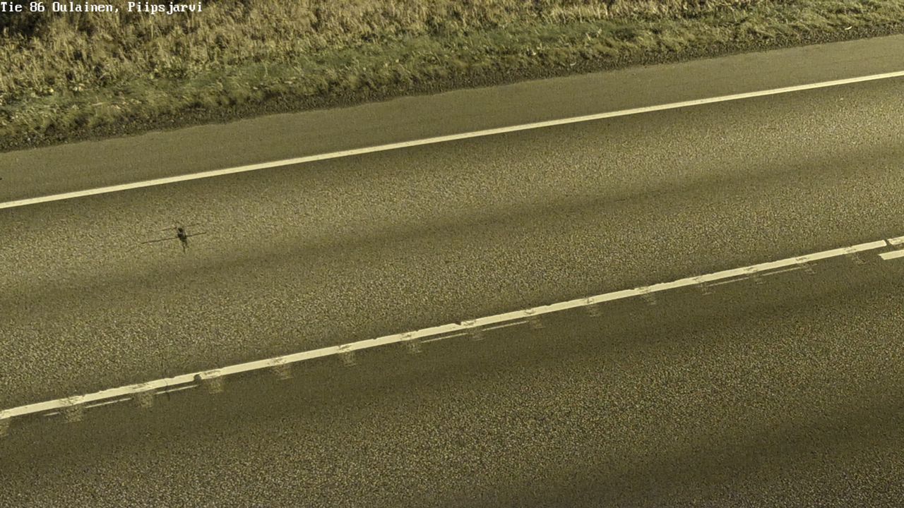 Kelikamerat Kuva Tie 86 Oulainen, Piipsjärvi, Oulainen, Pohjois-Pohjanmaa