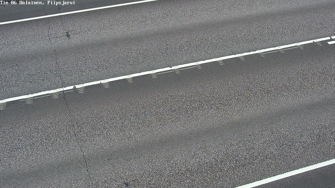 Weather Camera Image Väg 86 Oulais, Piipsjärvi, Oulainen, Pohjois-Pohjanmaa