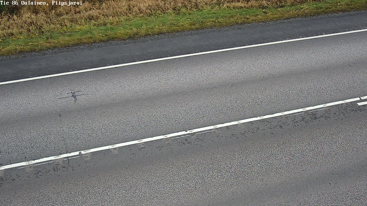 Kelikamerat Kuva Tie 86 Oulainen, Piipsjärvi, Oulainen, Pohjois-Pohjanmaa