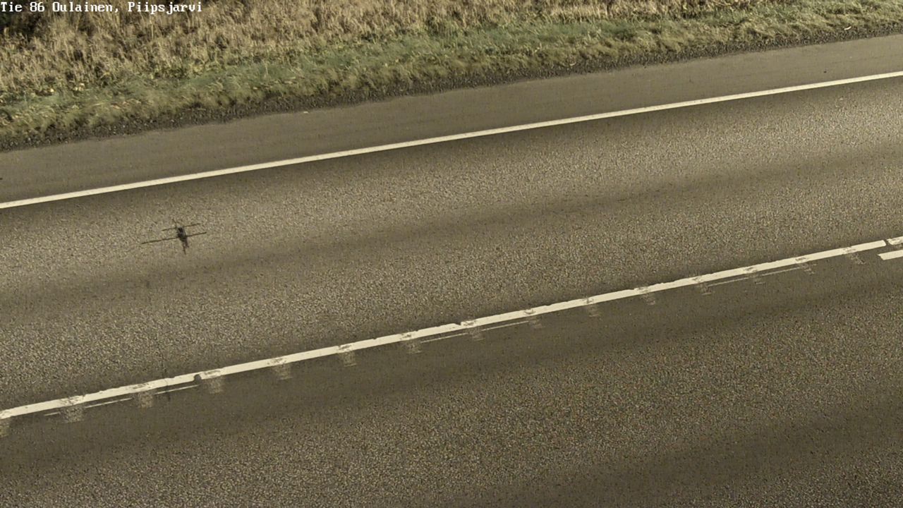 Kelikamerat Kuva Tie 86 Oulainen, Piipsjärvi, Oulainen, Pohjois-Pohjanmaa