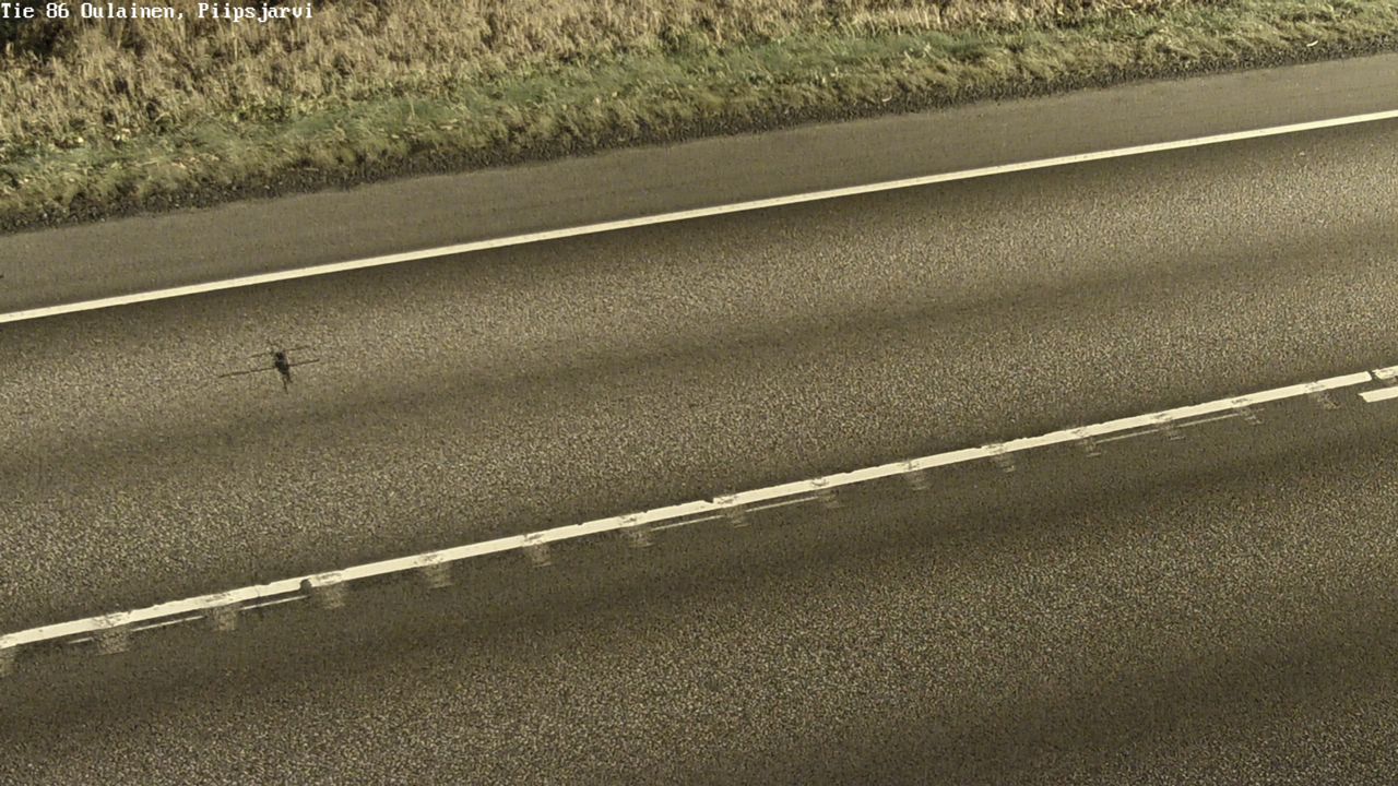 Kelikamerat Kuva Tie 86 Oulainen, Piipsjärvi, Oulainen, Pohjois-Pohjanmaa