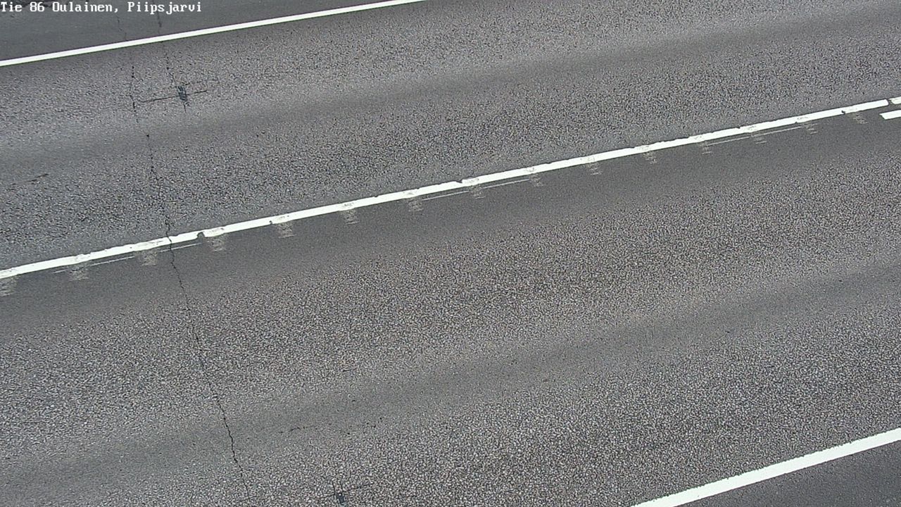 Weather Camera Image Väg 86 Oulais, Piipsjärvi, Oulainen, Pohjois-Pohjanmaa