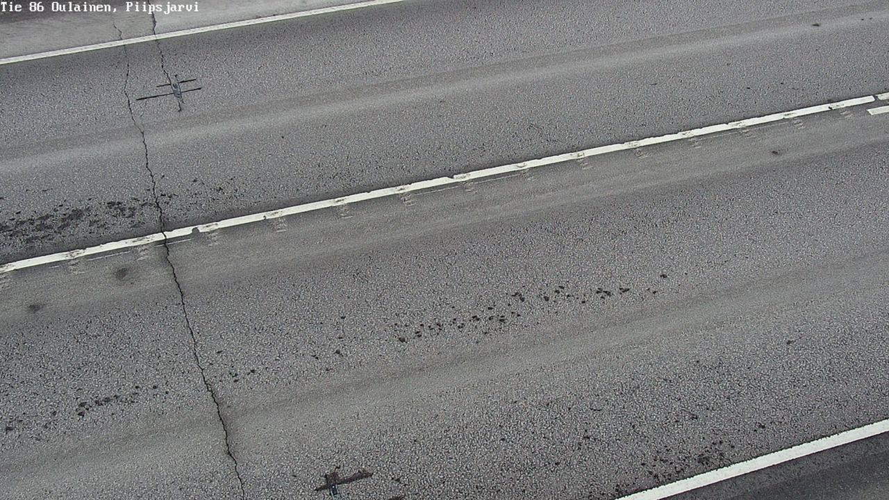 Weather Camera Image Road 86 Oulainen, Piipsjärvi, Oulainen, Pohjois-Pohjanmaa