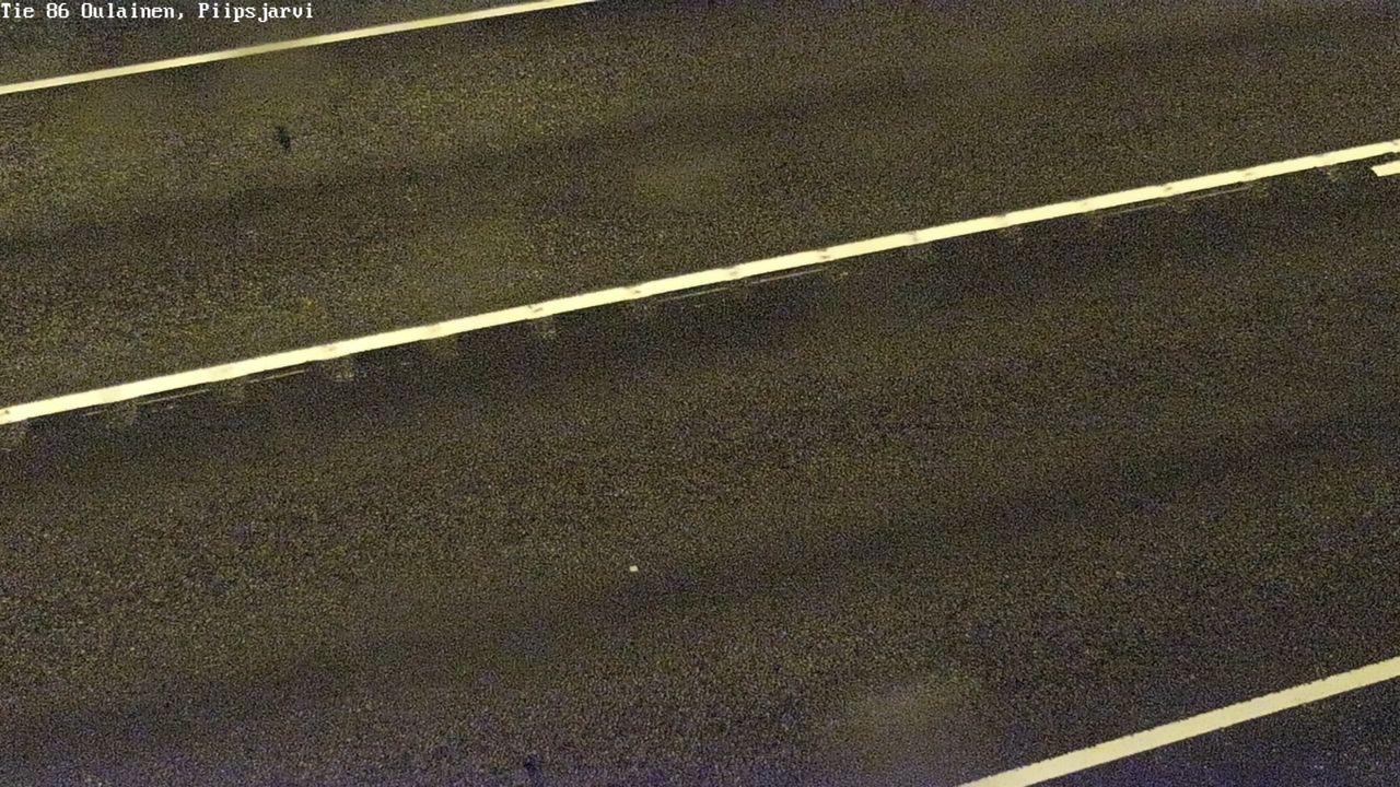 Weather Camera Image Road 86 Oulainen, Piipsjärvi, Oulainen, Pohjois-Pohjanmaa